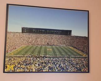Framed canvas of Michigan Stadium