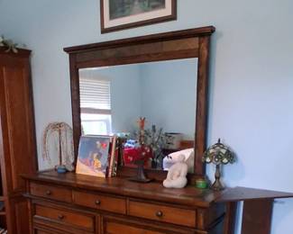 dark wood bedroom dresser