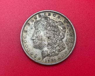 1921D Morgan Silver Dollar