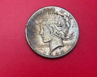 1922S Peace Dollar