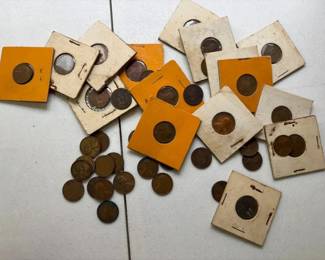 Mystery Lot Of Wheat Pennies And Indian Head Cents