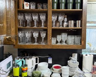 Glassware, Flatware, Dinnerware