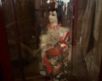 Vintage Japanese Geisha Doll