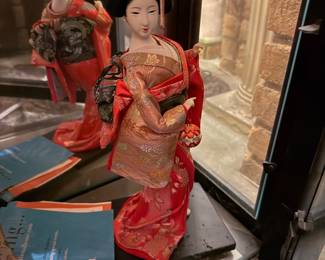Vintage Japanese Geisha Doll