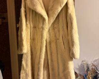 White Mink Coat