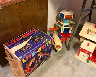 Lite-Brite, Vintage Fischer Price Playsets