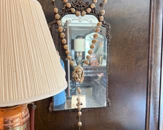 Large Rosary and Mirror