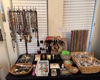 Costume Jewelry, Watches, Pins, etc.