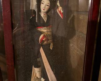 Vintage Japanese Geisha Doll