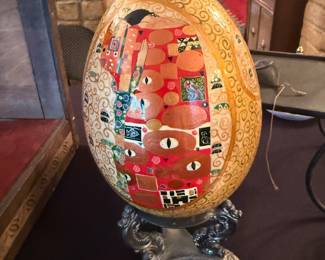 Wooden Easter Egg by Gustav Klimit