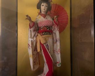 Vintage Japanese Geisha Doll