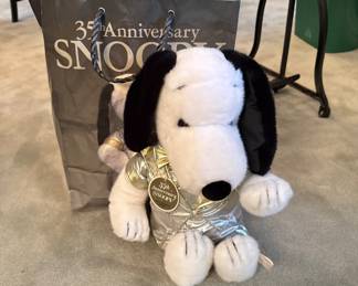 Snoopy Plush 35th Anniversary Limited edition with bag