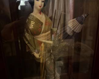 Vintage Japanese Geisha Doll