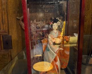 Vintage Japanese Geisha Doll