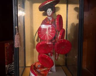Vintage Japanese Geisha Doll