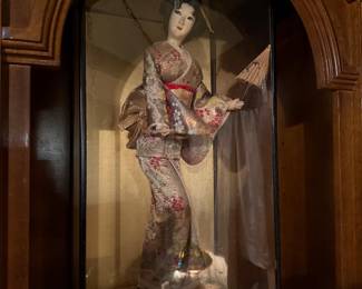 Vintage Japanese Geisha Doll