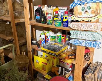 Chemicals, Birdcages, etc.