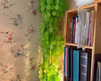 Capiz shell wind chime Light