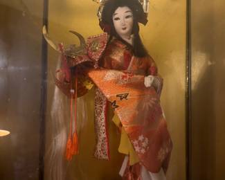 Vintage Japanese Geisha Doll