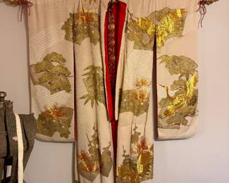 Vintage Japanese Wedding Kimono