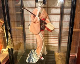 Vintage Japanese Geisha Doll