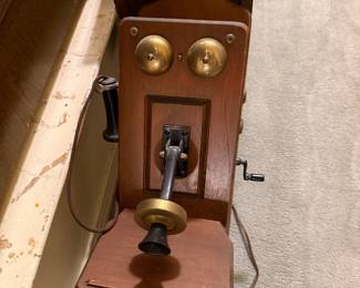 Antique Wall Telephone