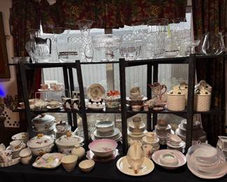 Crystal, China, etc.