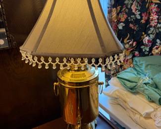 Samovar Brass Lamp