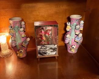 Macau Chinese Fertility Vases, Japanese Music Box