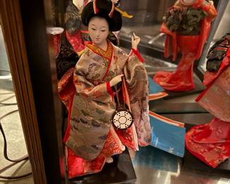 Vintage Japanese Geisha Doll
