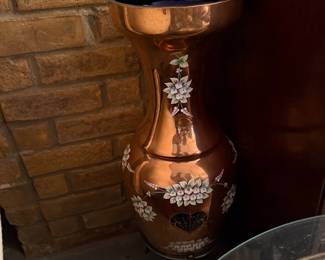 Russian Hand Painted Vase