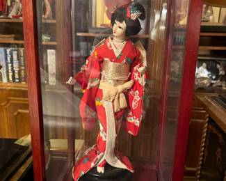 Vintage Japanese Geisha Doll