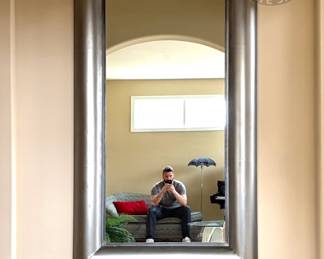 Extra large 92”x54” leaning floor mirror 