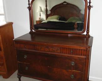Antique Dresser with mirror