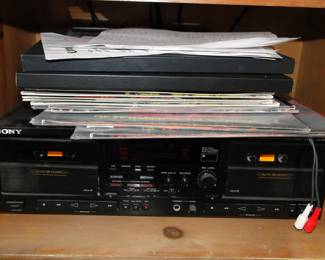 Sony electronics (records are not for sale)