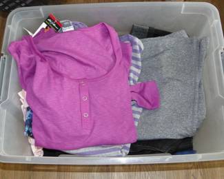 Clothes tops and jeans