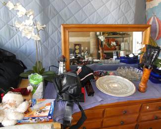 Dresser, Mirror etc.