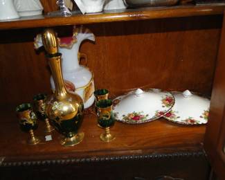 Bohemia Glass Set,