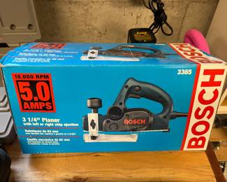 Bosch 3-1/4” Planer.