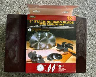 Mibro Industrial 8" Stacking Dado Blade Set