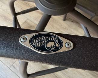 Hampton Bay Swivel Bar Stools with Bar