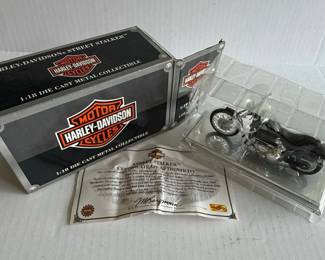 Harley-Davidson Street Stalker 1:18 Die Cast Metal Collectible