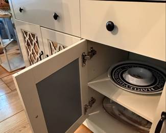 Farmhouse Style Accent Cabinet