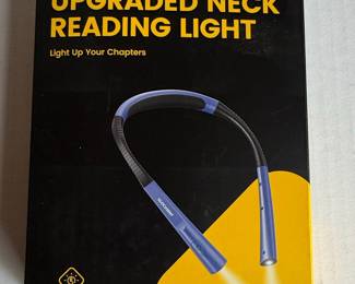 Glocusent Upgraded Neck Reading Light