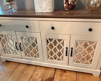 Farmhouse Style Accent Cabinet