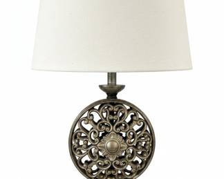 Ornate Scrollwork Table Lamp Style
