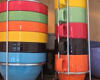 Vignelli Heller Max Stacking Mugs and Bowls
