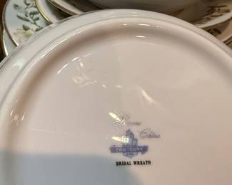 Princess China "Bridal Wreath" China Set
