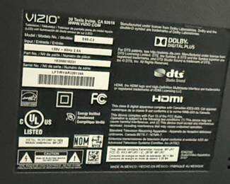 VIZIO E-Series E55-C3 LED TV
