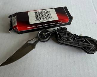 Motorcycle Design Folding Knife KN-1036